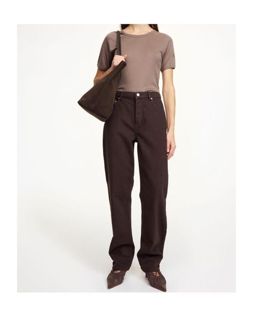 By Malene Birger Brown Chicago Organic Cotton Jeans