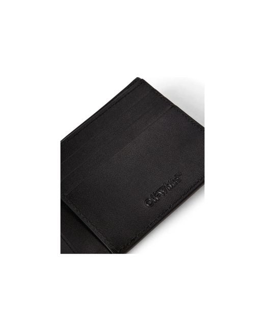 Off-White c/o Virgil Abloh Black Compact Wallet for men