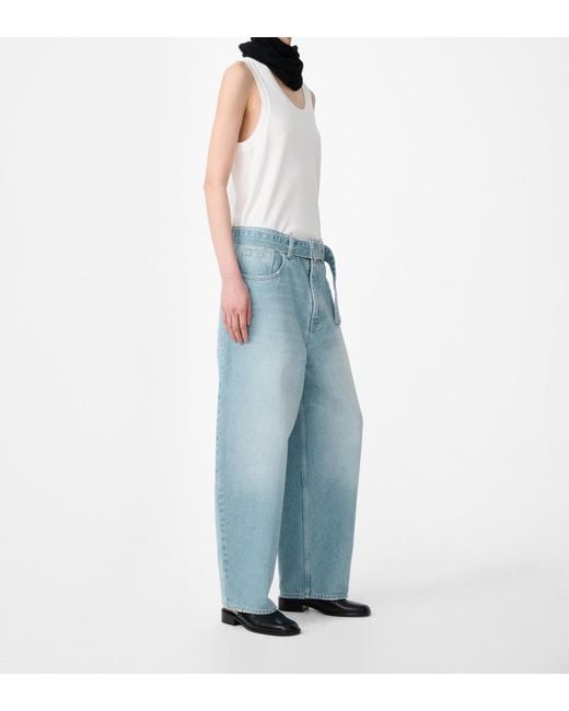 Studio Nicholson Blue Cahun Belted Jeans