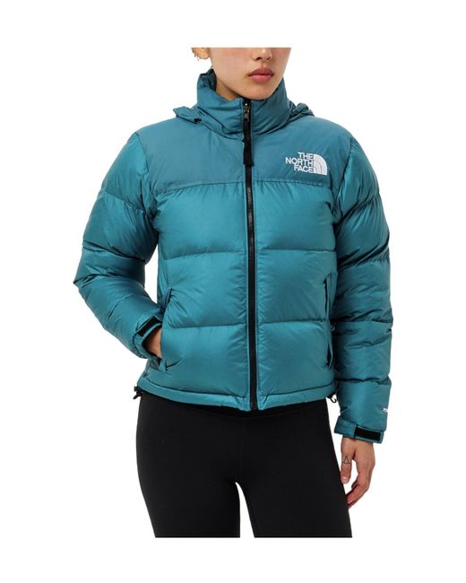 The North Face Blue Minimalist Waterproof Down Jacket