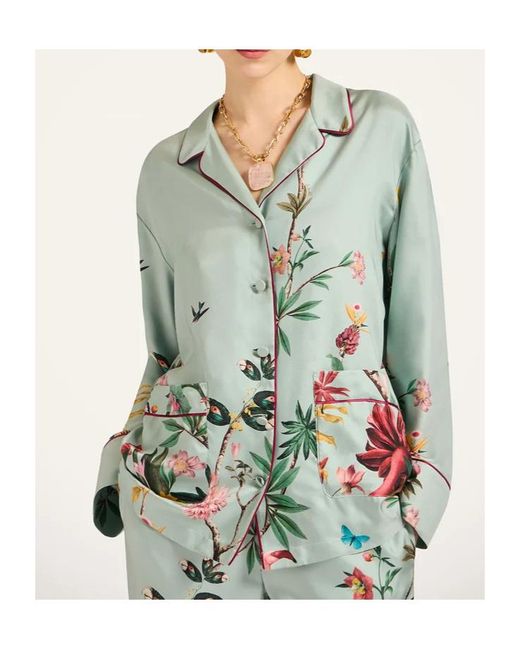 LaDoubleJ Blue La Doublej Pajama Shirt