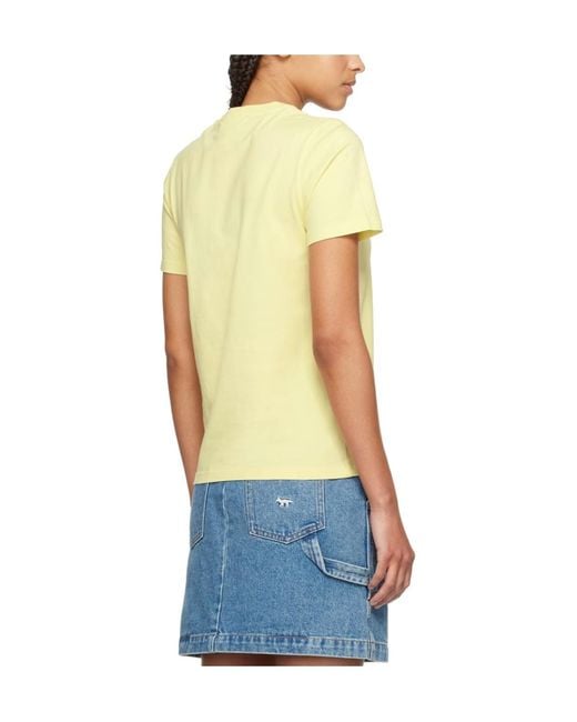 Maison Kitsuné Multicolor Baby Fox Patch T-Shirt