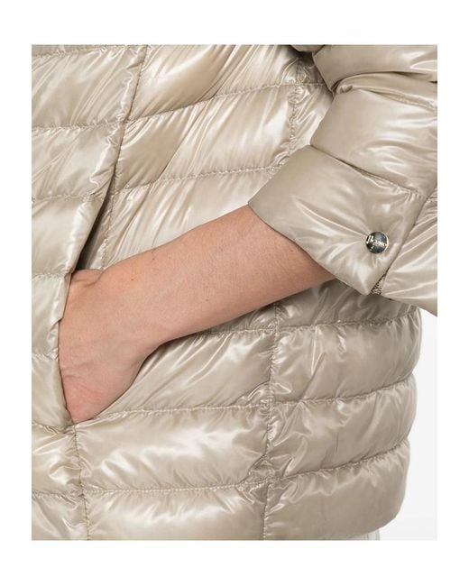 Herno Natural Quilted Cotton Clothing