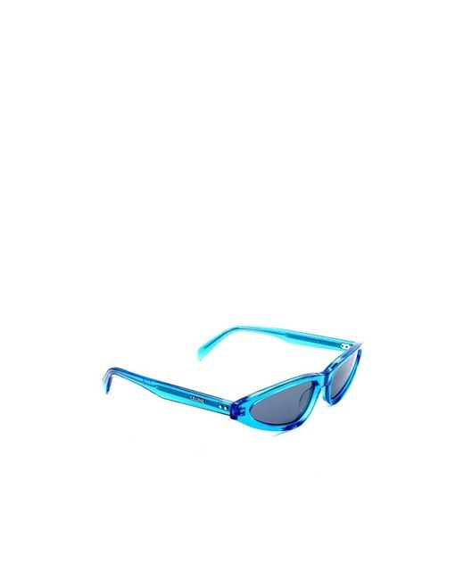 Céline Blue Logo Sunglasses for men