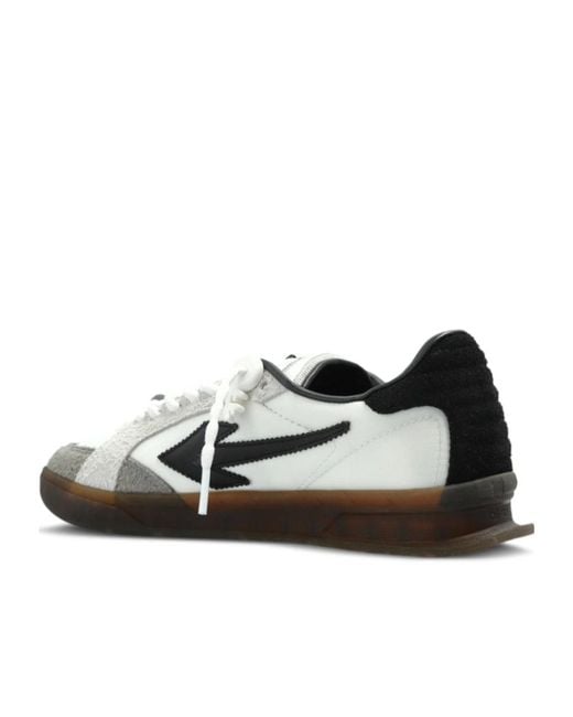 Off-White c/o Virgil Abloh Black End Of Play Low-Top Sneakers