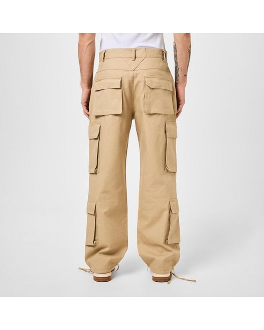 Represent Natural Loose Cargo Pants for men