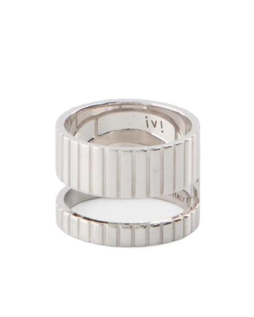 Ivi White Slot Core Ring