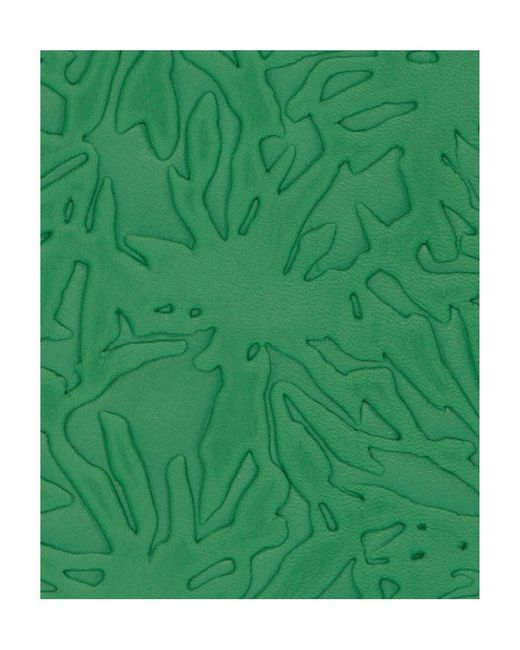 Comme des Garçons Green Logo Wallet for men