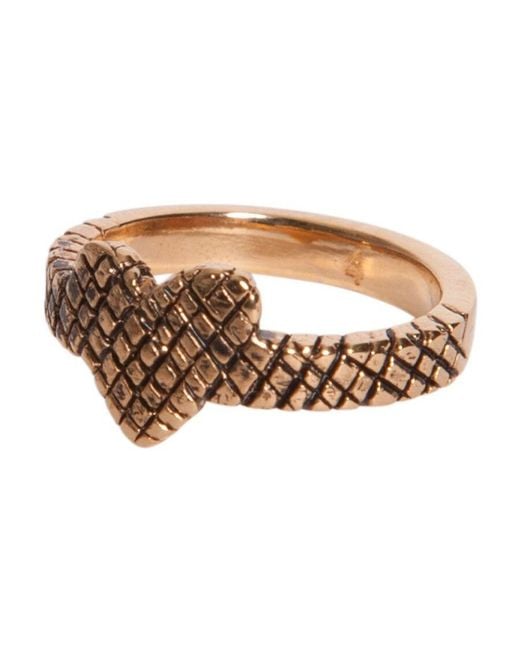 Saint Laurent Metallic Ring Set