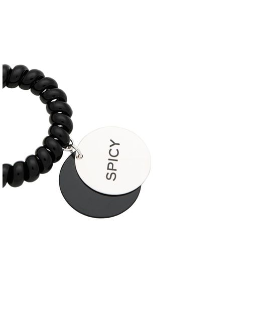 Tory Burch Black Plastic Bracelet