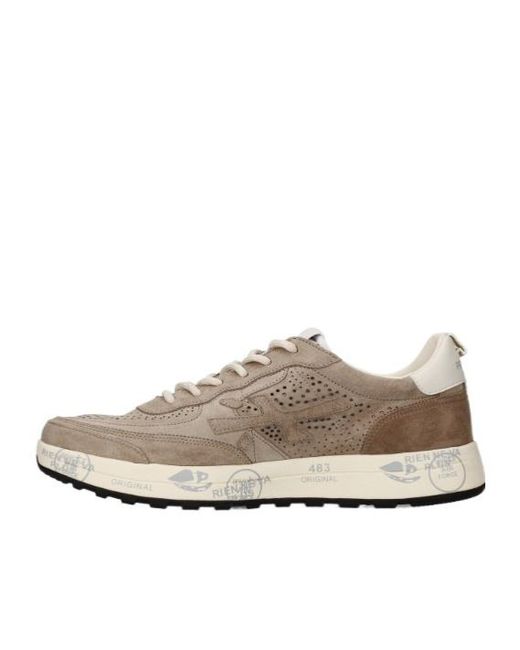 Premiata Gray Sneakers Nous for men