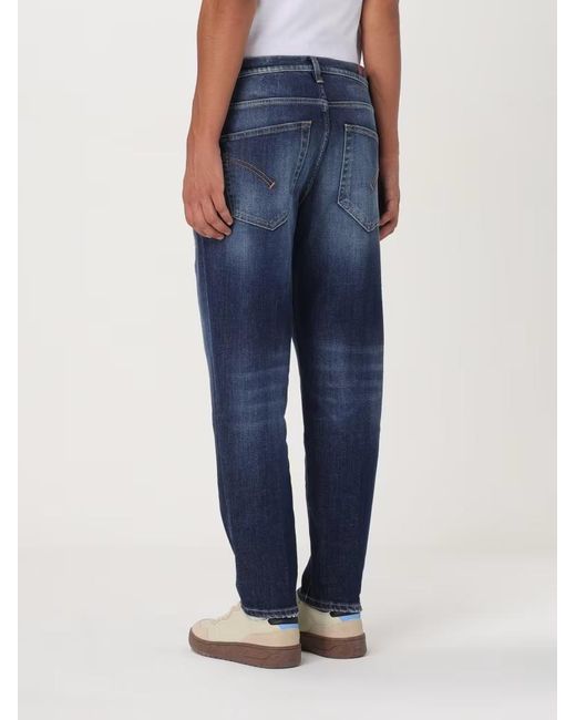 Dondup Blue Five-Pocket Denim Trousers for men