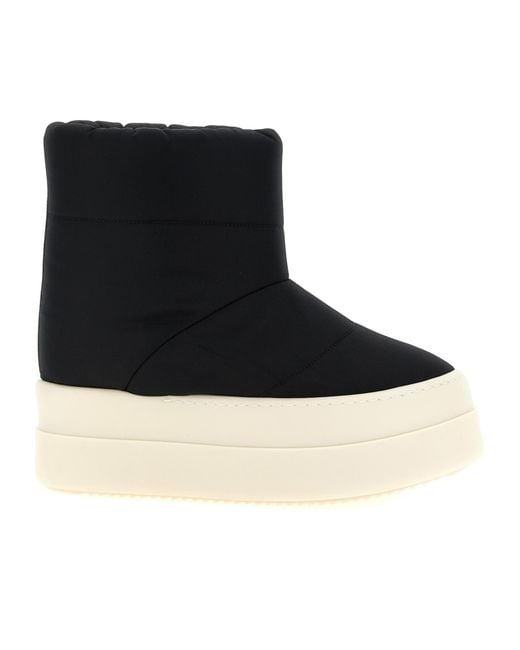 Rick Owens Black Mega Bumper Snow Boots