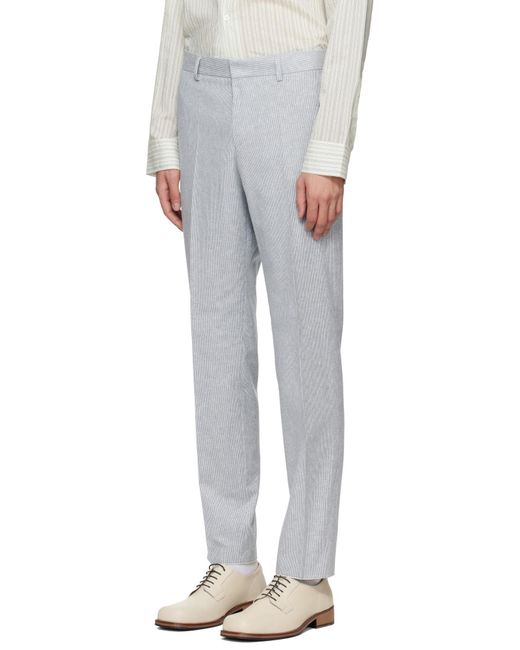 Boss Gray Boss Two-Piece Regular-Fit Suit for men