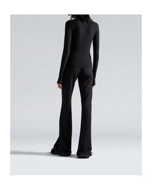Balenciaga Black 3B Sports Icon Long-Sleeve Top