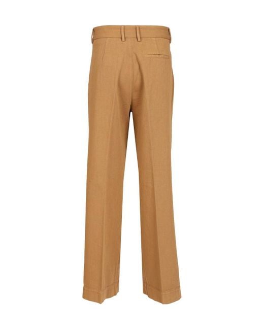 Forte_forte Natural Pleated Tailored Pants