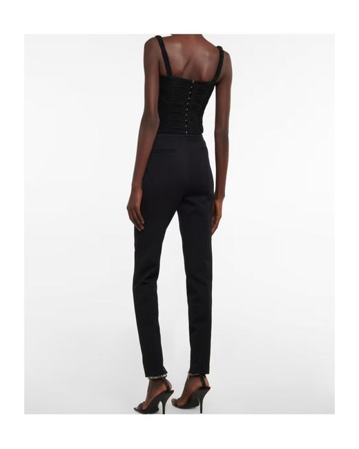 Dion Lee Black Ruched Top