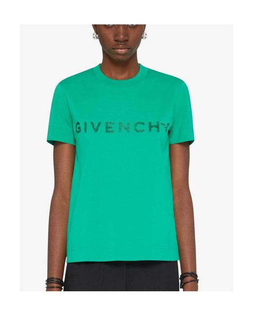 Givenchy Green Slim Fit T-Shirt