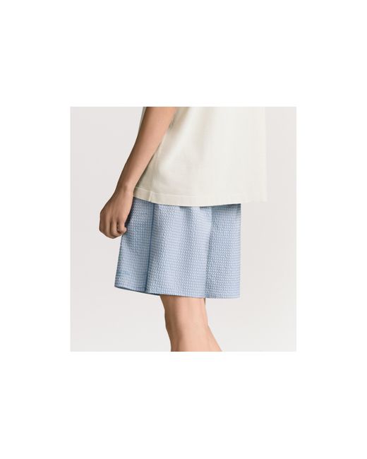 Dior Blue Shorts With Christian Couture Embroidery for men