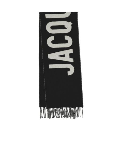 Jacquemus Black Winter Scarves