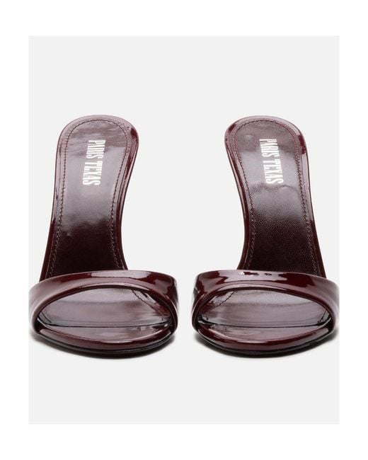 Paris Texas White Lidia Almond Toe Sandals