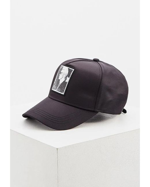 Karl Lagerfeld Multicolor Printed Hat for men