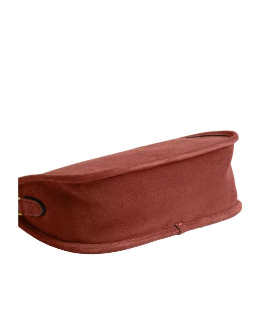 COACH Red Waverly Chain Strap Shoulder Bag