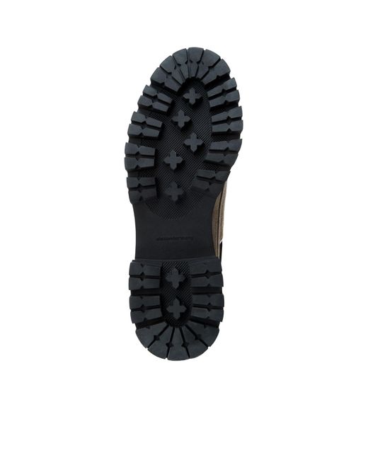 Alexander Wang Brown Carson Boat Loafers