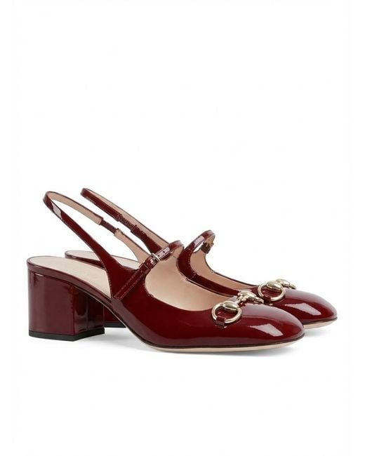 Gucci Red Pumps
