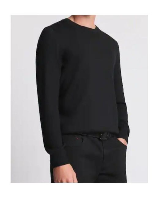 Fay Blue Round-Neck Jumper for men