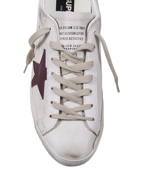 Golden Goose Deluxe Brand Gray Superstar Low-Top Sneakers for men