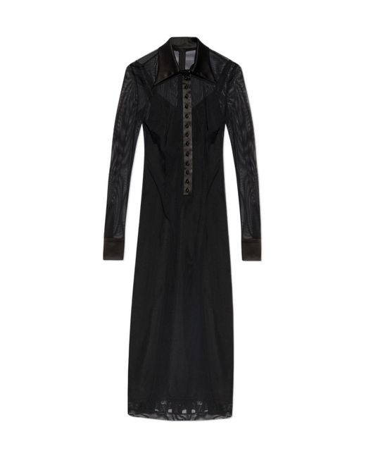 Dolce & Gabbana Black Shirt Dresses