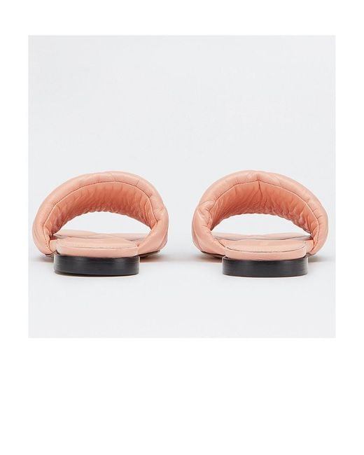 Bottega Veneta Pink Bv Lido Flat Sandals