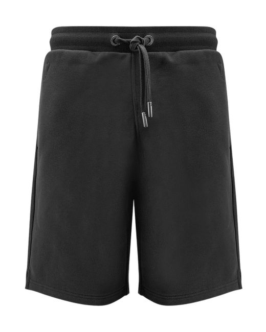 AMI Black Ami De Coeur Drawstring Shorts for men