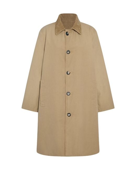 The Row Natural Long-Sleeved Coat