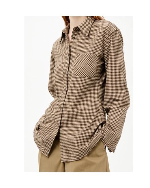 Our Legacy Brown Daisy Shirt