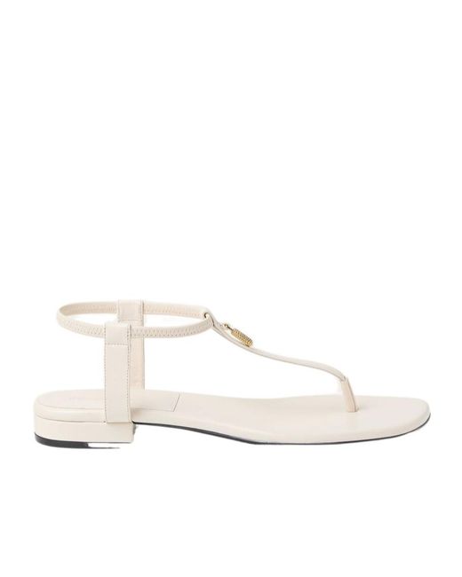 Loro Piana White Mindil Infra Sandal