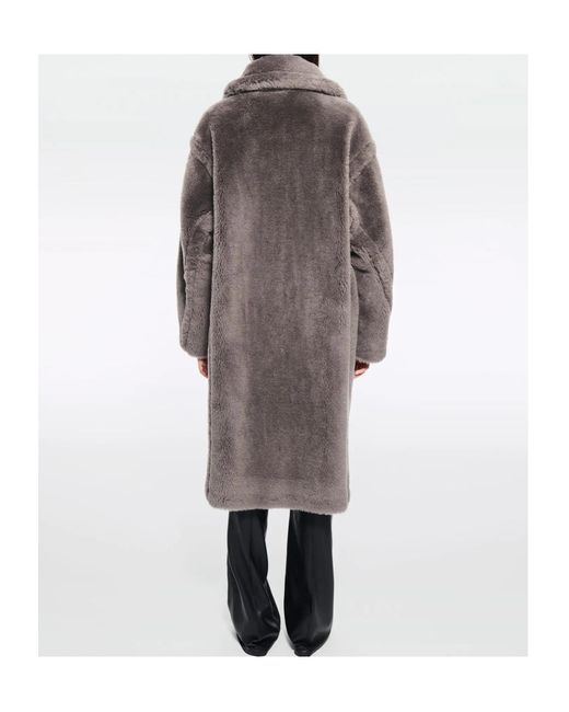 Stand Studio Gray Biba Coat