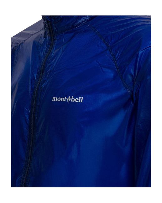 Montbell Blue Logo Regular-Fit Jacket for men