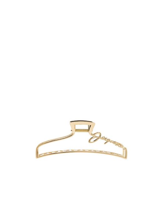 Jacquemus Metallic La Grande Pince Hair Clip