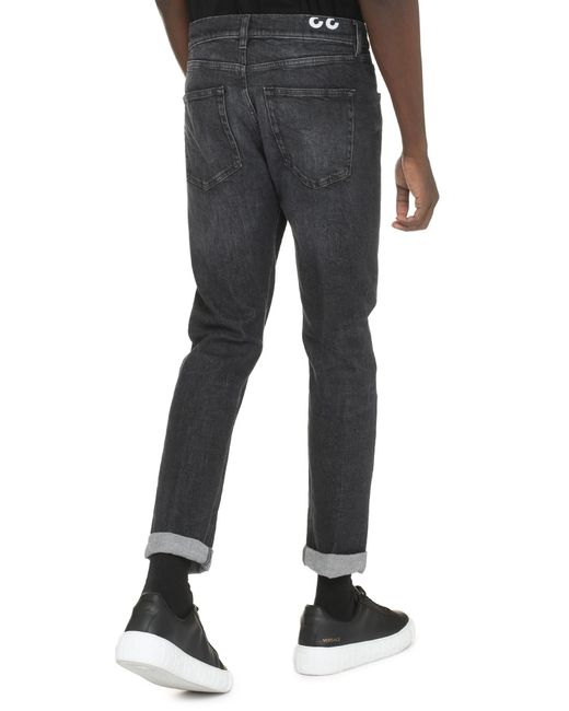 Dondup Blue Jeans With Belt Loops for men