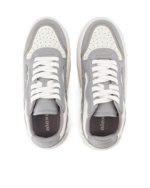 Alexander Wang White Puff Pebble Sneakers