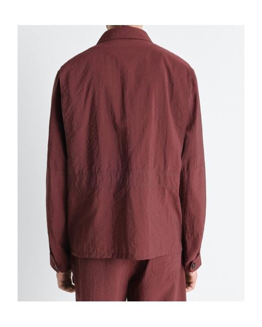 Lemaire Purple 3D Pocket Jacket for men