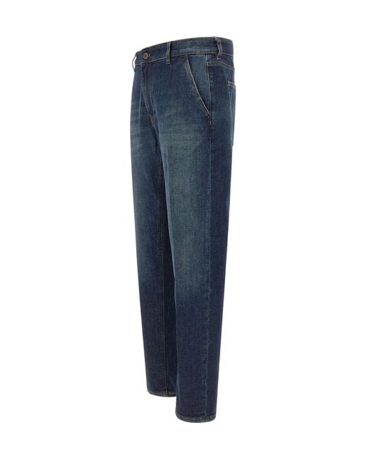 Pt Pantaloni Blue Straight-Leg Jeans for men