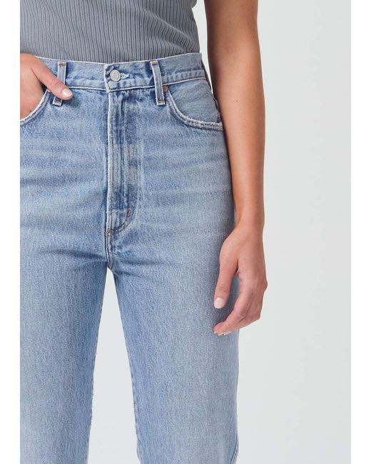 Agolde Blue Multi-Pocket Jeans