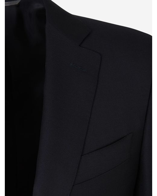 Canali Black Logo Suit for men