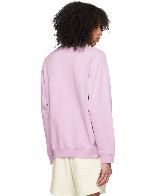 Casablanca Pink Round-Necked Sweater for men