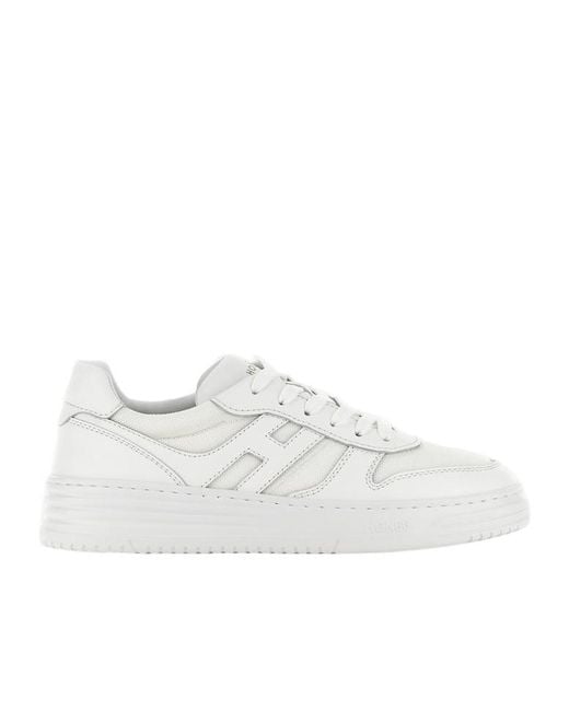 Hogan White H630 Low-Top Sneakers for men