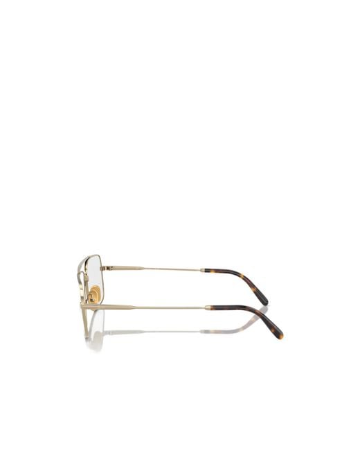 Ray-Ban White Full-Frame Plain Mirror for men