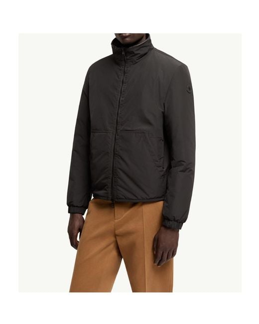 Moncler Gray Delviane Reversible Diamond-Quilted Down Jacket for men